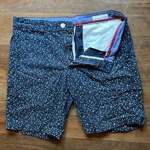 Mens blue floral shorts - Frank & Oak - 32” waist - cotton